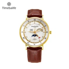 Vintage Mænd Moonphase Watch